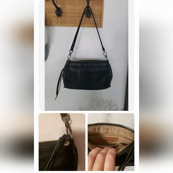 The Sak black shoulder purse with detachable strap - Picture 4 of 7